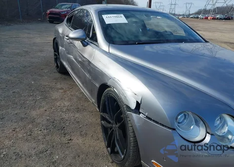 2004 Bentley Continental Gt from USA, damaged, VIN SCBCR63W04C022478